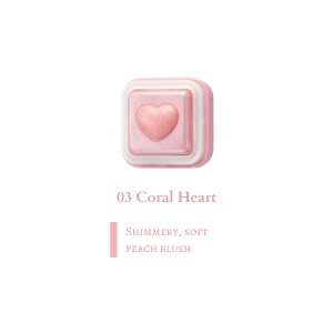 COLORGRAM MILK BLING HEARTLIGHTER CORAL HEART 