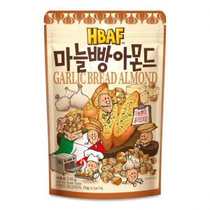 韩国汤姆农场 大蒜面包味扁桃仁 210G