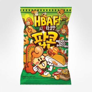 HBAF MEXICAN TACO FLAVOR POPCORN