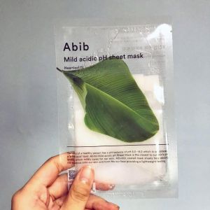 ABIB HEARTLEAF FIT MILD ACIDIC PH MASK