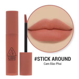 3CE LIP BLURRING LIQUID LIP STICK AROUND