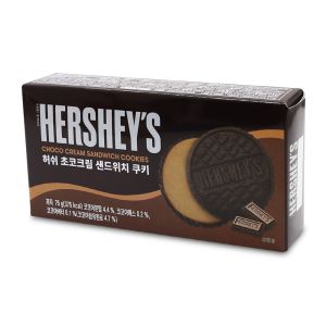 HERSHEY'S CHOCOLATE CREAM SANDWICH COOKIE