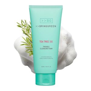 BRING GREEN TEA TREE CICA TROUBLE CLEANSING FOAM