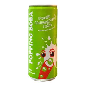 POSSMEI PEACH OOLONG TEA DRINK WITH POPPING