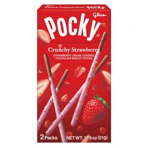 GLICO POCKY CRUNCHY STRAWBERRY 51G