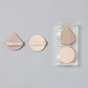 MONKIMON TRI & RD MAKEUP CUSHION PUFF DUO MM-0013