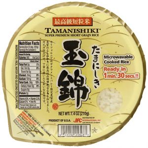 日本TAMANISHIKI玉锦高级可微波米饭 210G