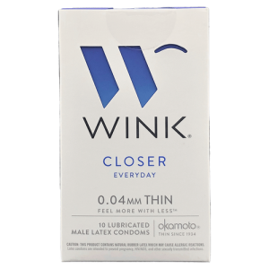 OKAMOTO WINK CONDOM CLOSER 10PCS
