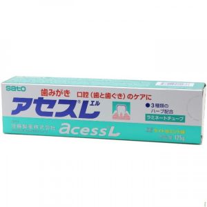 日本SATO佐藤ACESS L牙周护理牙膏 125g 淡雅薄荷味