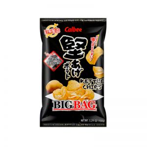 日本CALBEE卡乐比 黑胡椒味薯片 150G