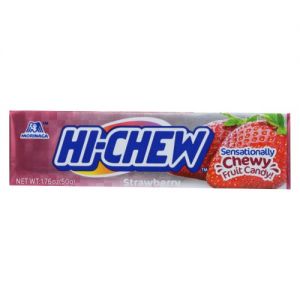 日本MORINAGA森永 HI-CHEW草莓味糖果 50G