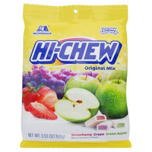 MORINAGA Hi-chew 3 Flavor Soft Candy 100g