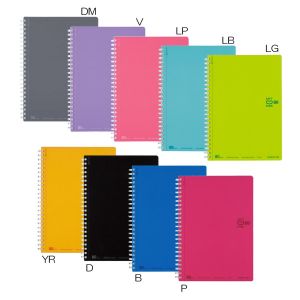 日本KOKUYO国誉软型装订A5 6mm点格线笔记本 80枚纸 多色选