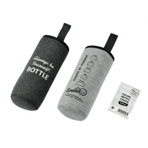 日本ECHO保溫瓶套 灰/黑 颜色随机发 500ml  L-16