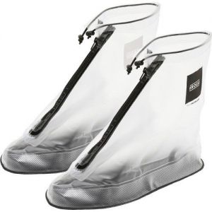 日本FROGU防滑防污便携雨雪天适用拉链鞋套 一双 两款选