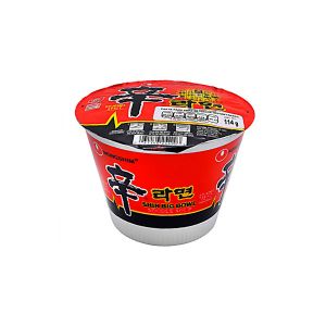 韩国NONGSHIM农心 速食辛拉面 红色系列 方便增量碗装 114g