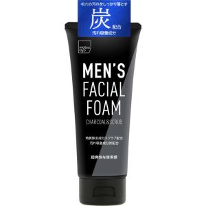 日本matsukiyo男士爽快磨砂颗粒炭吸附洁面 130g