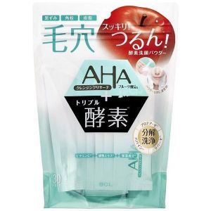 日本BCL AHA果酸配合分解洗净酵素洁颜粉 0.4g×30包 