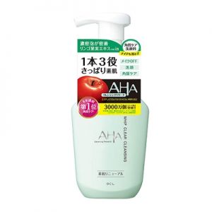 日本BCL AHA果酸苹果温和清洁柔肤深层泡沫洁面 150ml 两款选