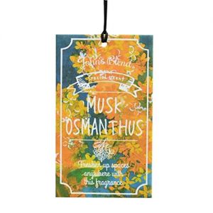 JOHN'S BLEND PAPER AIR FRESHENER MUSK OS