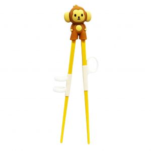 MONKEY TRAINING CHOPSTICKS BEIGE EC19-C