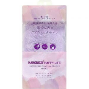日本HAHONICO HAPPY LIFE超细纤维干发毛巾 紫色