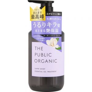 日本THE PUBLIC ORGANIC清甜柠檬精油护发素 480ml 