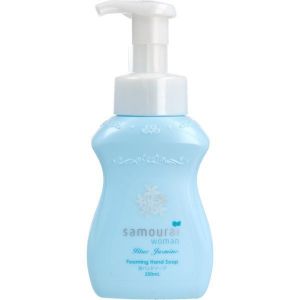 日本SPR Samourai Woman美肌保湿香氛泡沫洗手液 250ml 蓝色茉莉