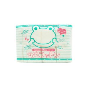 日本COSME大赏青蛙100%天然无漂白化妆棉 120枚