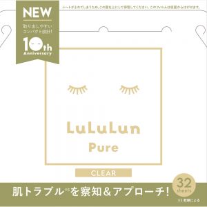 LULULUN FACE MASK PURE WHITE 6FB 32S