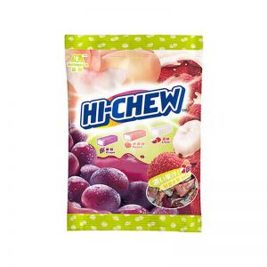 日本MORINAGA森永 HI-CHEW葡萄蜜桃荔枝软糖 110G