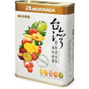 日本MORINAGA森永 台湾特产水果多乐福硬糖 180G