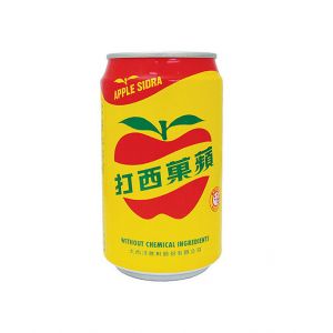 台湾OCEANIC BEVERAGES大西洋苹果西打汽水 330ML