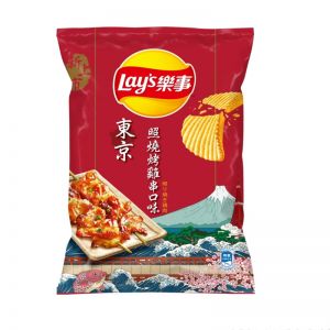 LAYS乐事 东京照烧烤鸡串口味薯片 43G