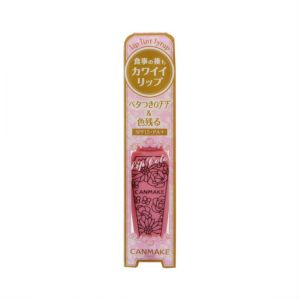 日本CANMAKE井田制药 亮色美唇糖彩染唇液 01淡粉红