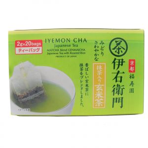 日本UJINOTSUYU IEMON伊右卫门抹茶味玄米茶 2G*20包