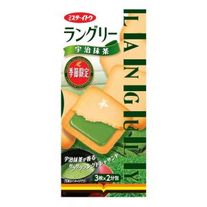 日本ITO伊藤 LANGULY宇治抹茶夹心饼干 6片 84G