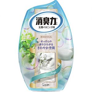 日本ST小鸡仔消臭力室内卧室客厅除异味空气清新剂 400ml 清爽皂香