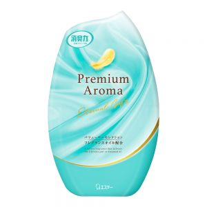 日本ST消臭力Premium Aroma植物精油配合室内香氛空气清新剂 400ml etemal gift