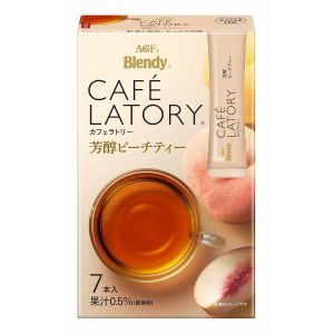 日本AGF BLENDY水蜜桃果汁茶 7包*6.5G
