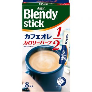 日本AGF BLENDY欧蕾即溶低卡咖啡 8包