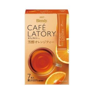 日本AGF BLENDY浓厚香橙果茶 7条*6.5G