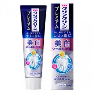 日本KAO花王CLEAR CLEAN 顶级洁净美白牙膏 薄荷味 100g