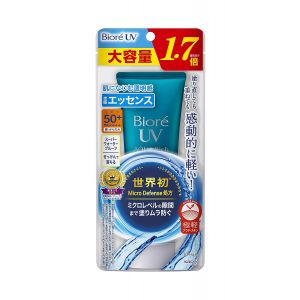 日本Biore碧柔防晒霜面部清爽水感乳液1.7倍增量spf50+保湿