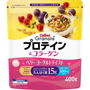 CALBEE GRANOLA PLUS PROTEIN COLLAGE