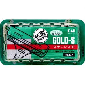KAI Gold-S Razor Head 10pcs A-123