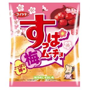 日本KOIKEYA湖池屋 马铃薯薯片 梅子味 55g