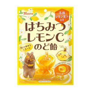 KANRO HONEY LEMON C THROAT CANDY