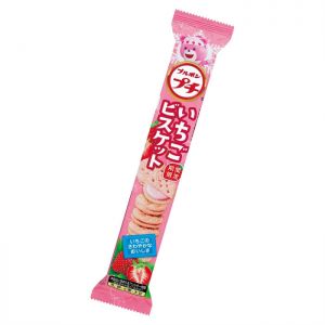 日本BOURBON波路梦 PETIT草莓巧克力饼干 58G