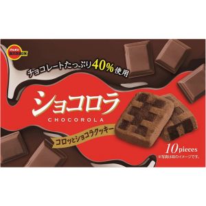 日本BOURBON波路梦 巧克力饼干 95G